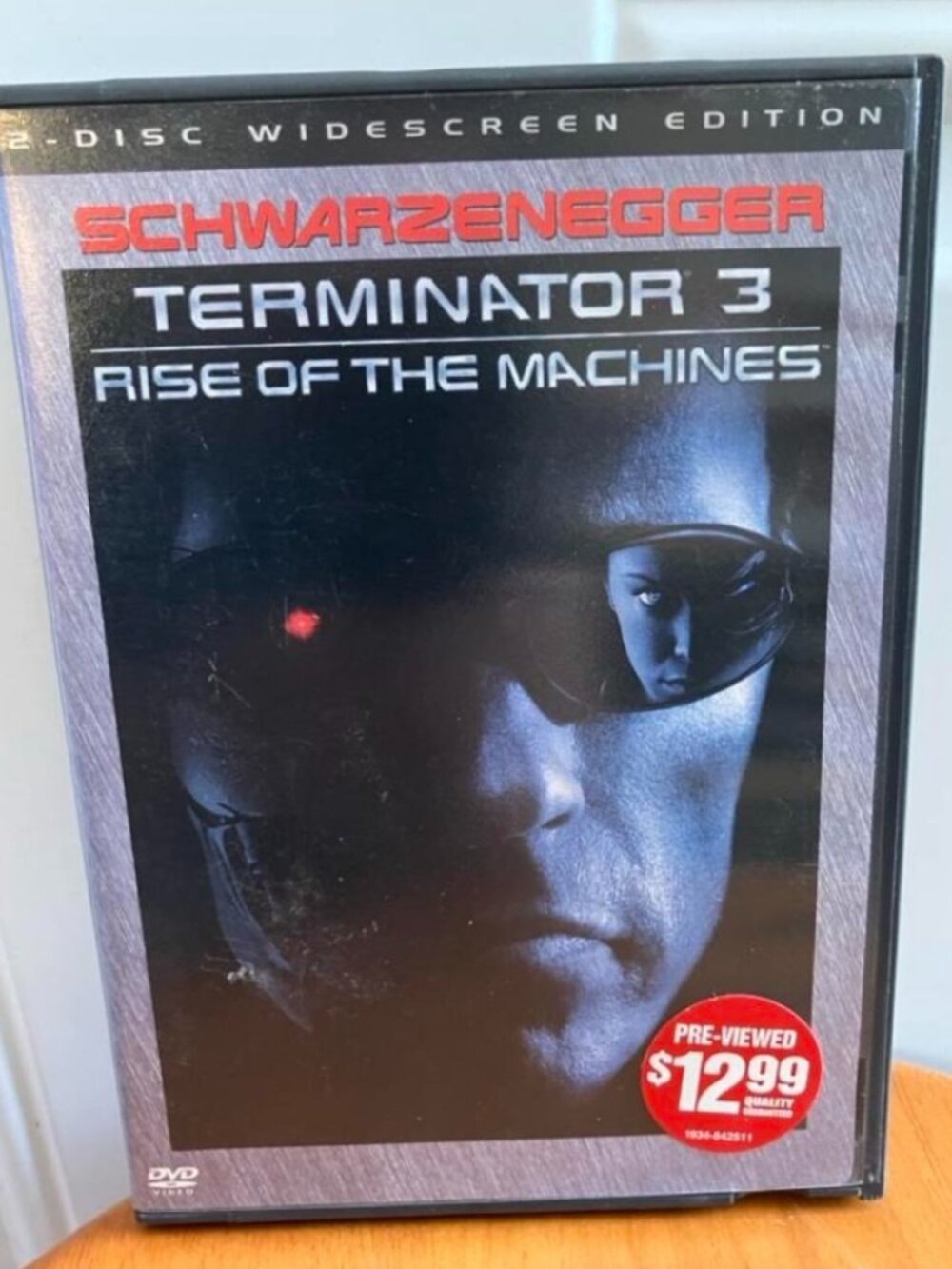 Terminator 3: Rise of the Machines DVD 2-disc widescreen edition